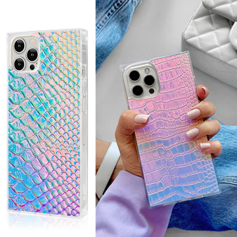 Iridescent Crocodile 12 Max Pro Phone Case